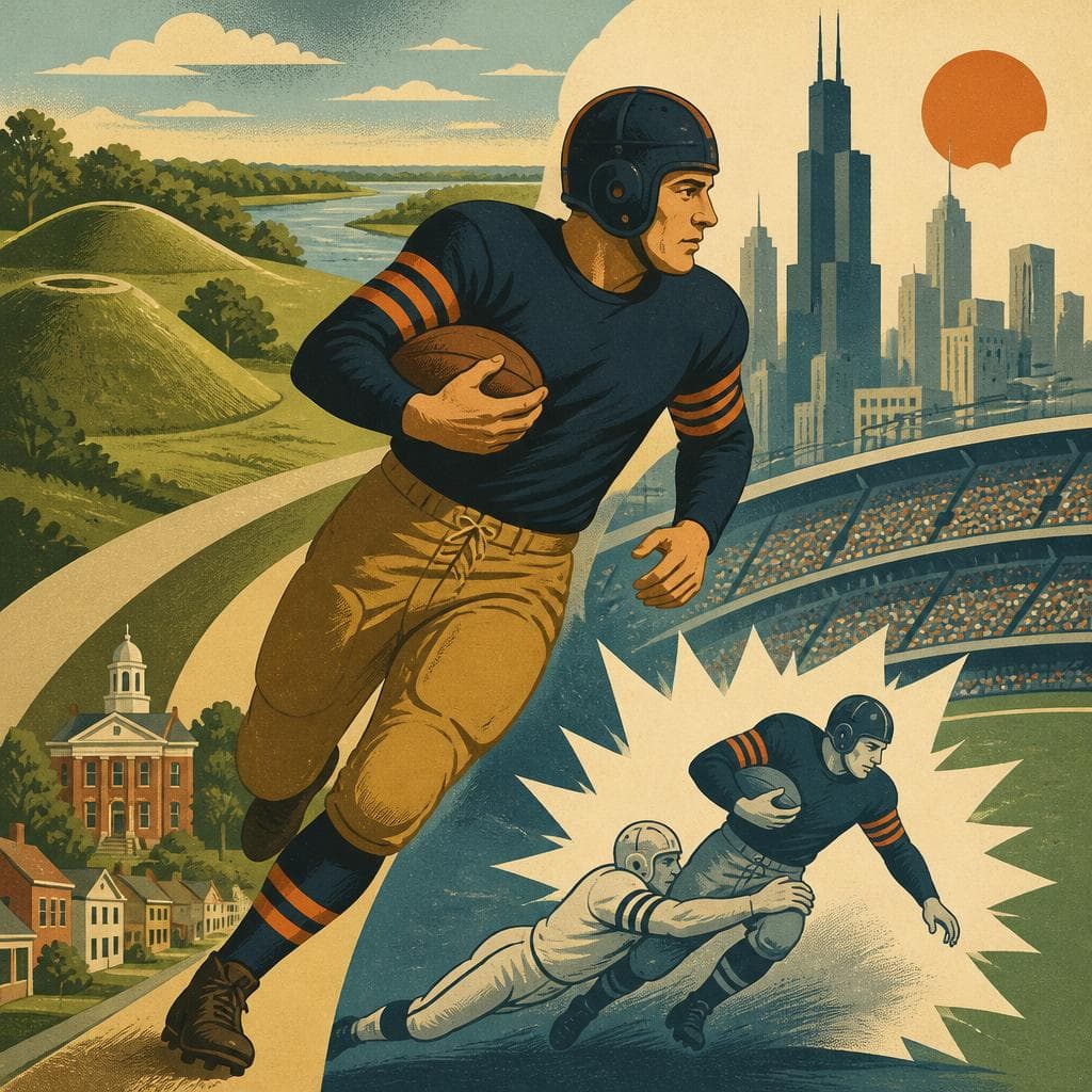Cover art for From Mounds to Football History