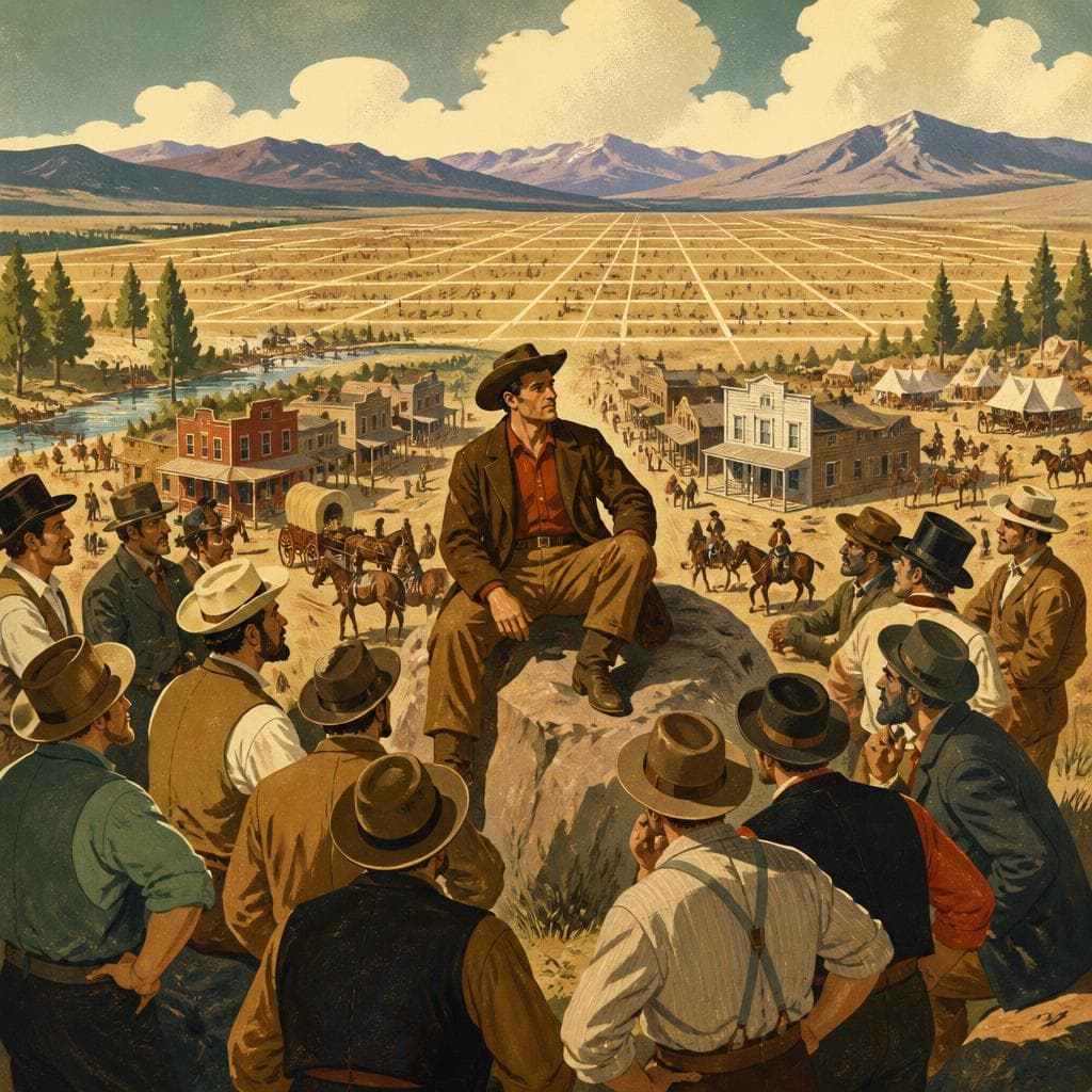 Cover art for When Courtland Sat at the Center of the Land Rush