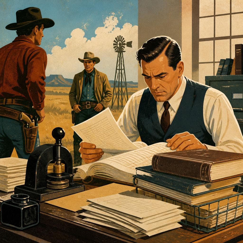 Cover art for Where the County Records Meant Power