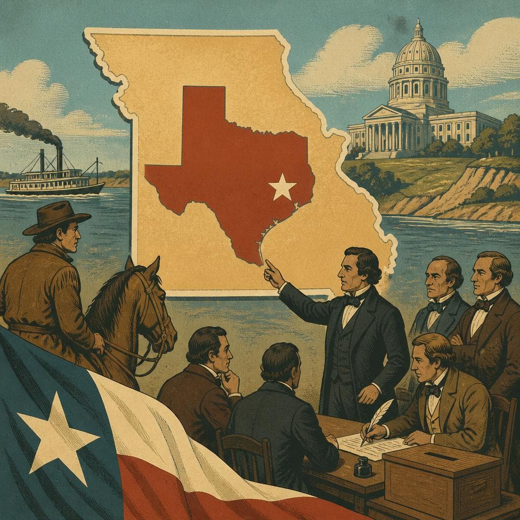 Cover art for When Missouri Named a County for Texas