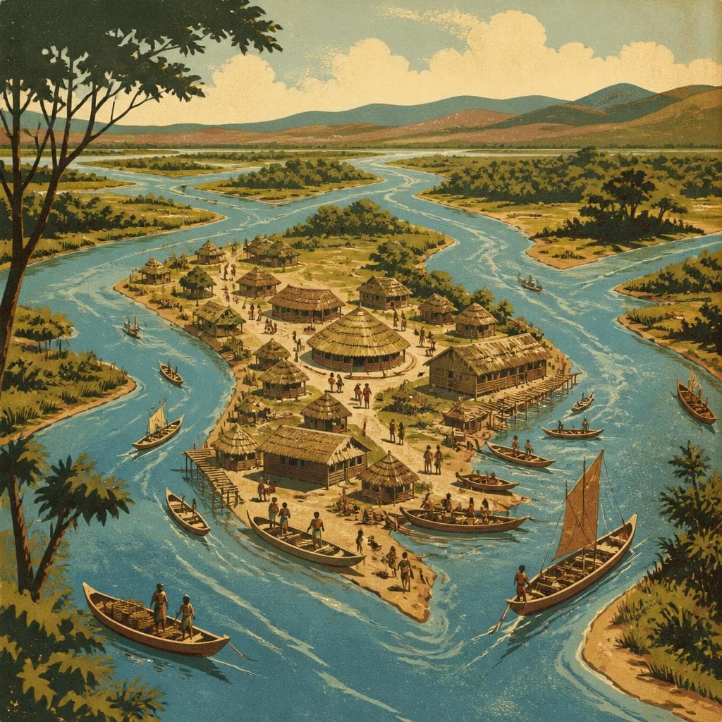 Cover art for Before the Grid, the Rivers Decided