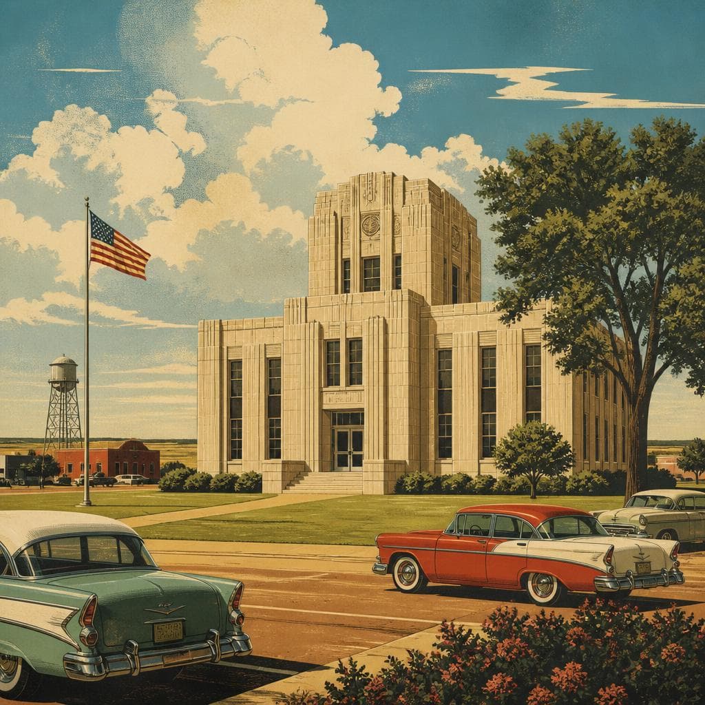 Cover art for Where Dallam County Decided to Stay