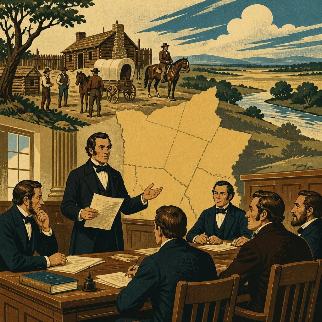 Cover art for When a Frontier Became Hopkins County