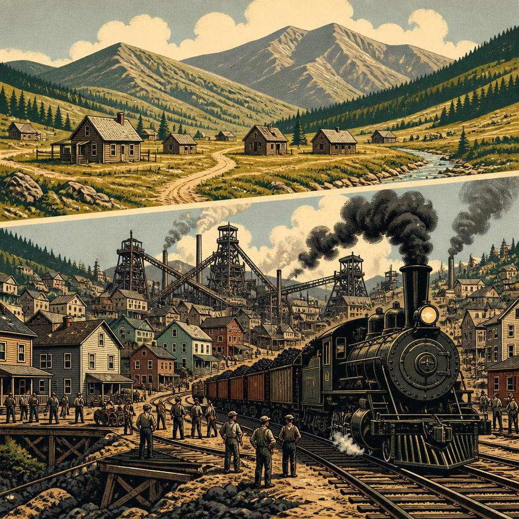 Cover art for When the Railroad Made Norton