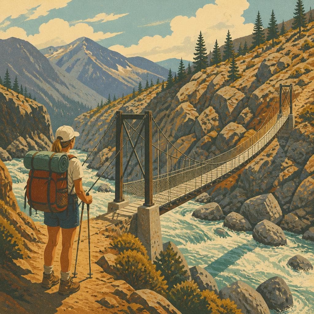 Cover art for Where the Trail Becomes a Bridge