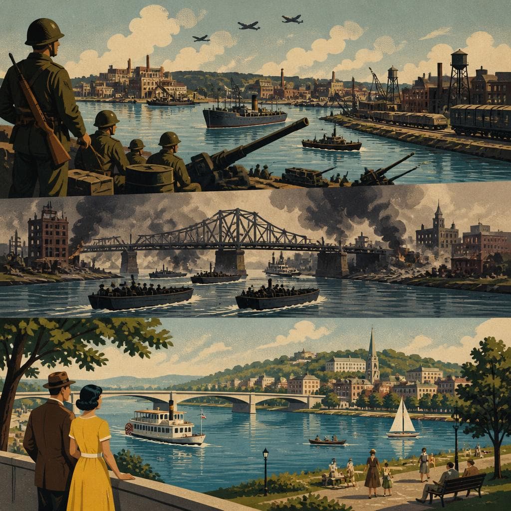 Cover art for Where the Rivers Made a War Town