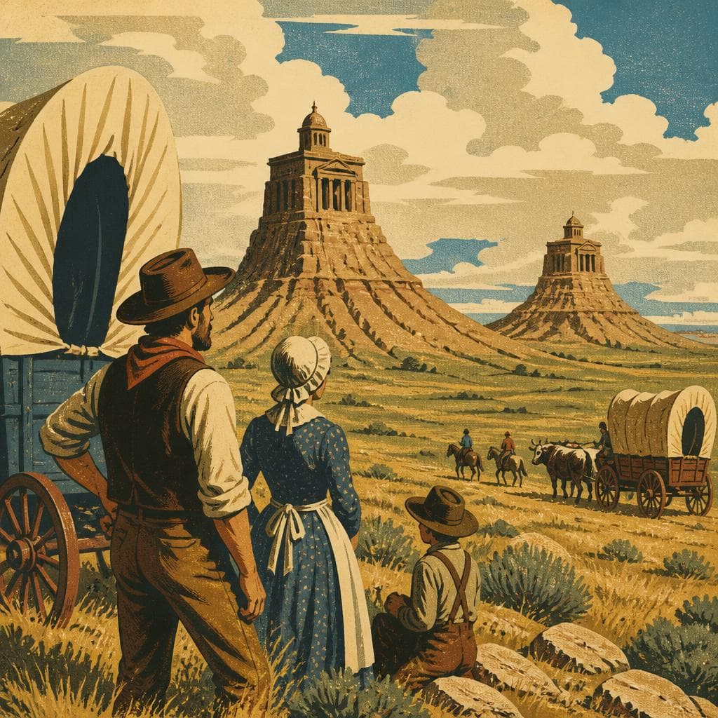 Cover art for When the Prairie Looked Like a Courthouse