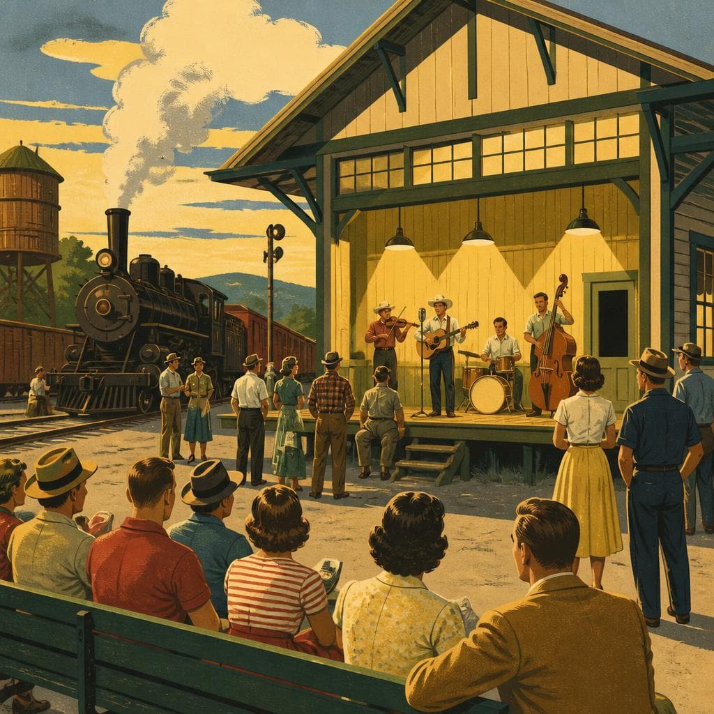 Cover art for Where the Depot Became the Stage