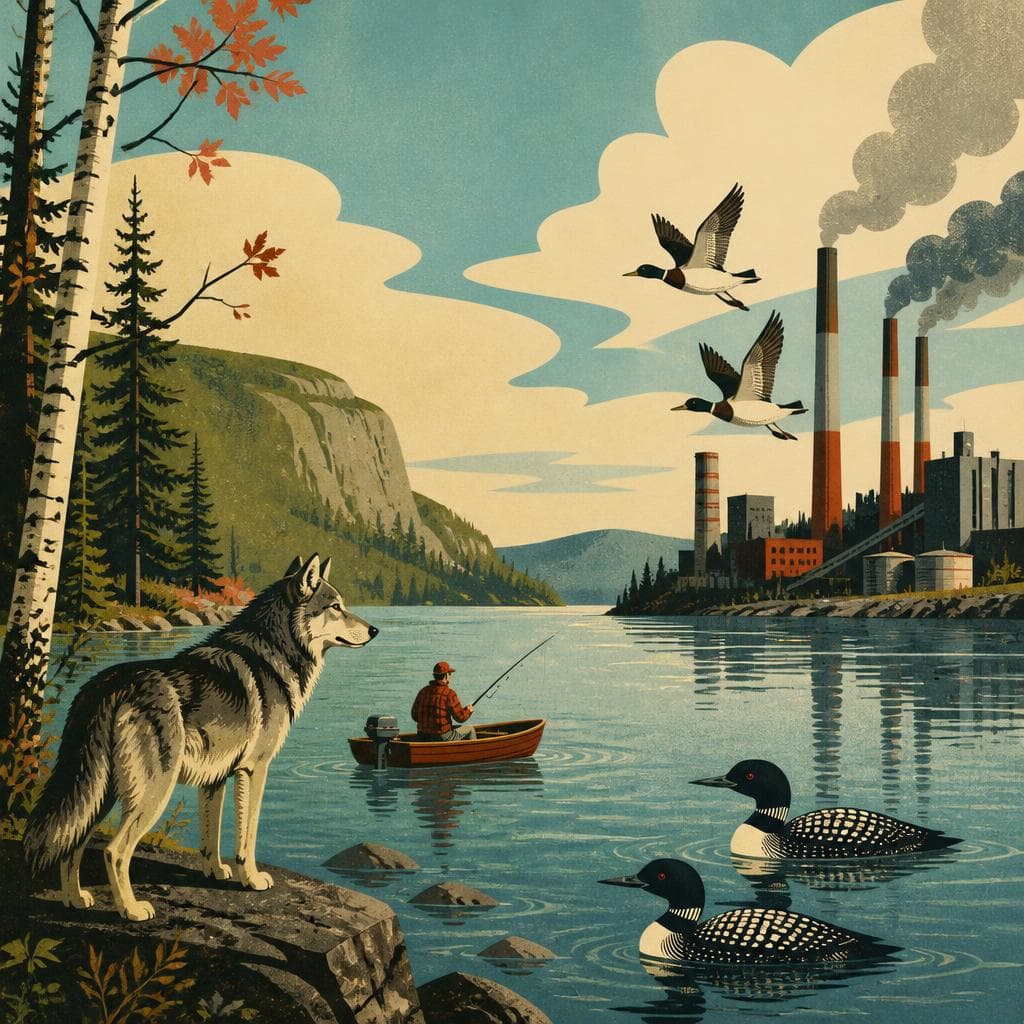 Cover art for Where Wolf Lake Holds the Line