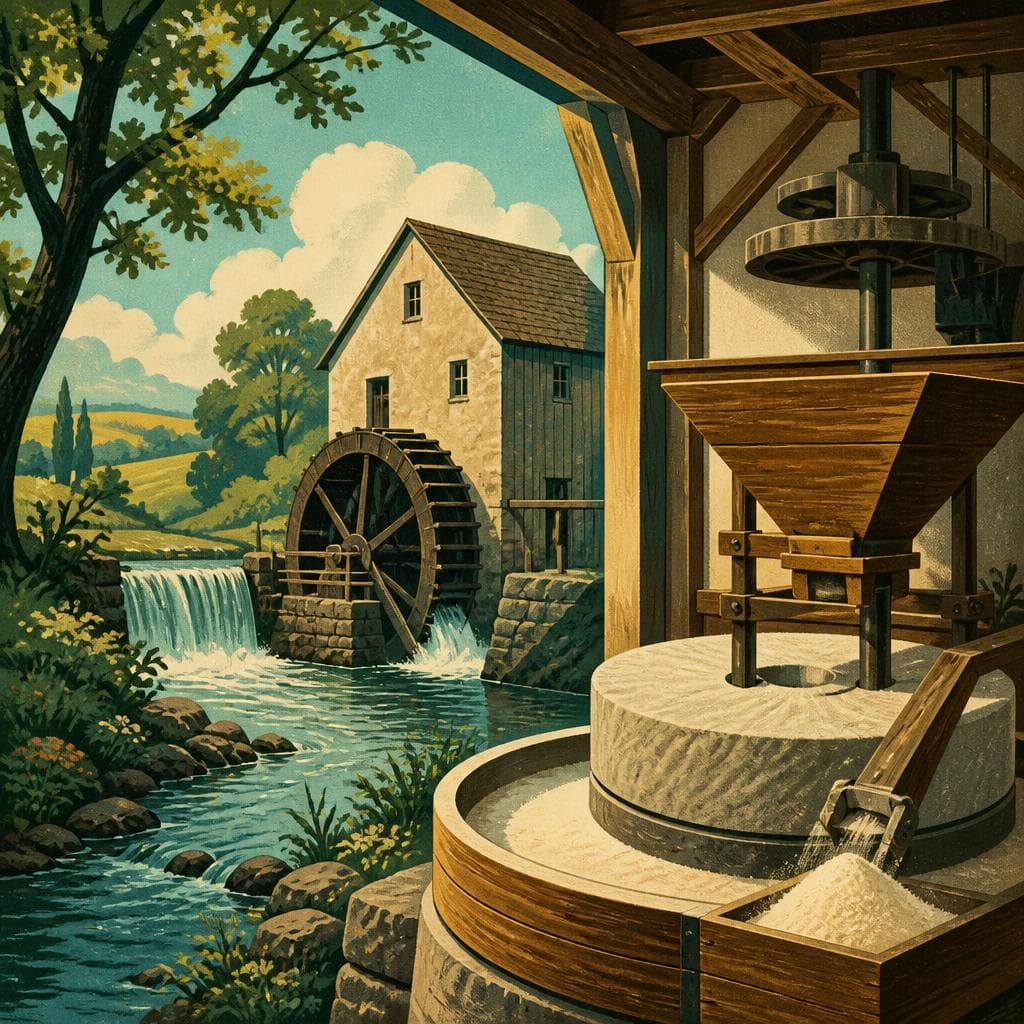 Cover art for Where Water Still Grinds the Grain