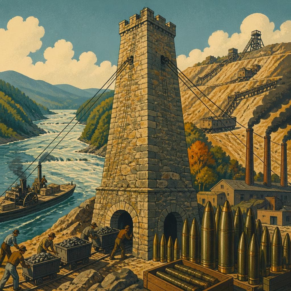 Cover art for Where the River, Mines, and Ammunition Met