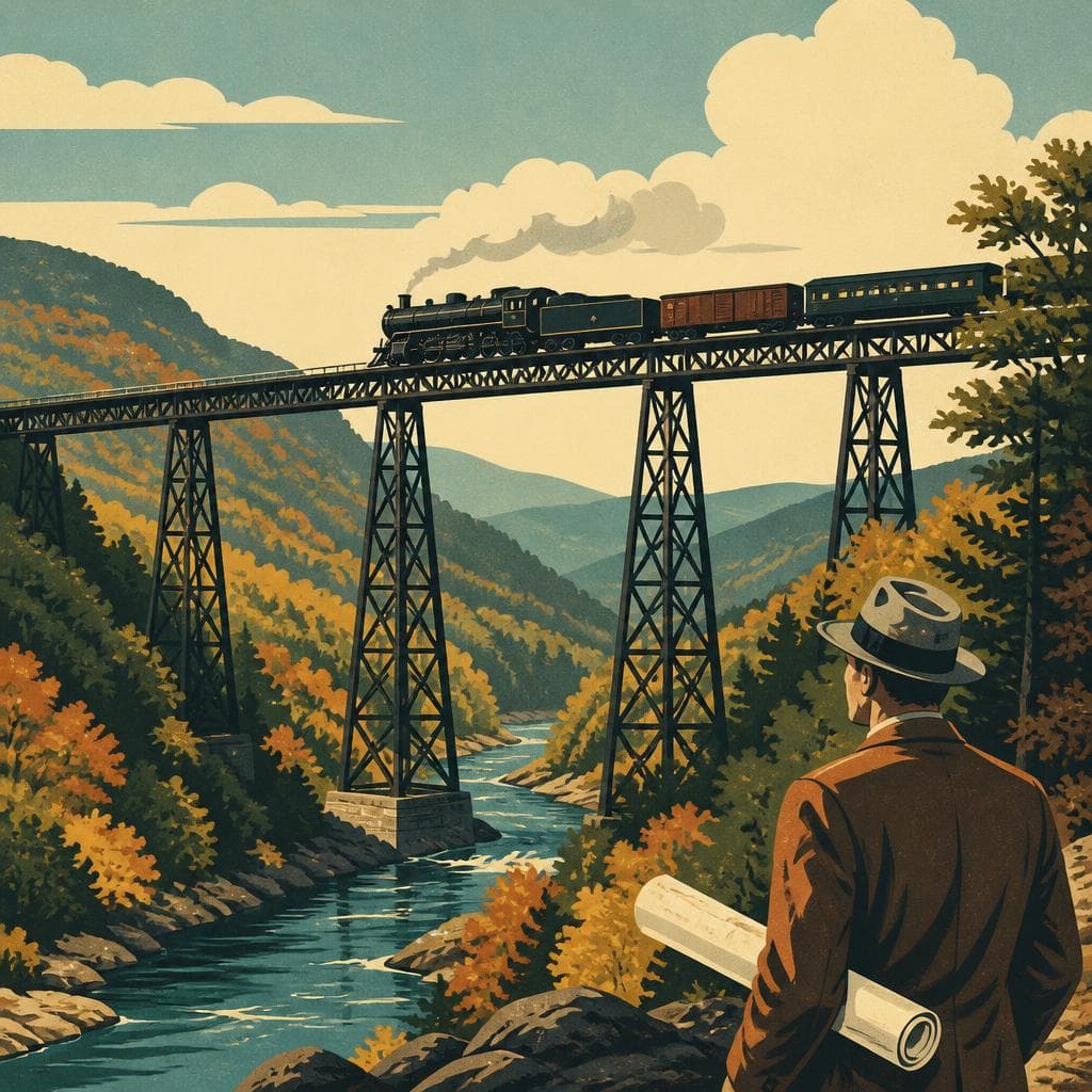 Cover art for The Bridge That Refused to Go Around
