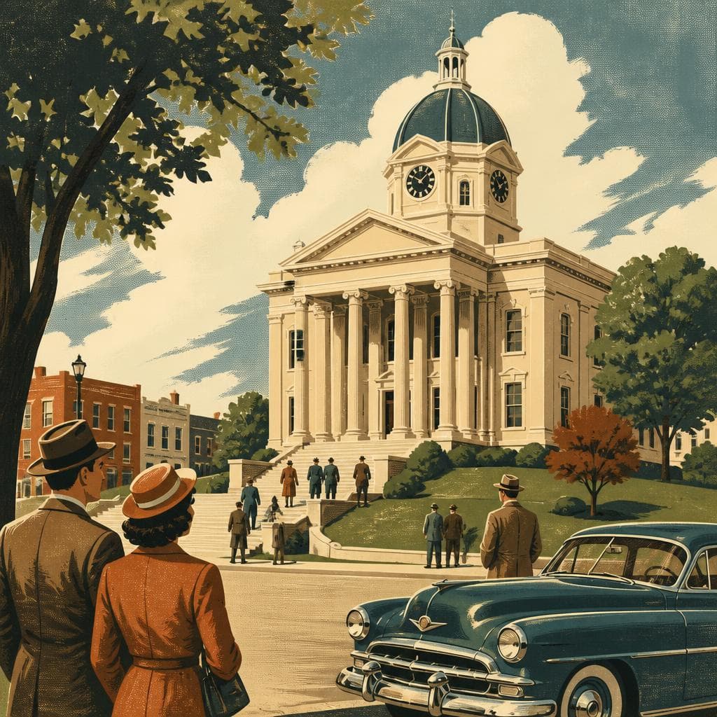 Cover art for When a County Built Its Face