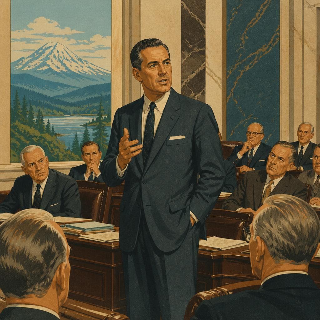 Cover art for Wayne Morse in the Aisle
