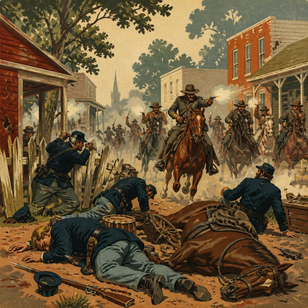 Cover art for The Day Deception Rode Into Baxter Springs