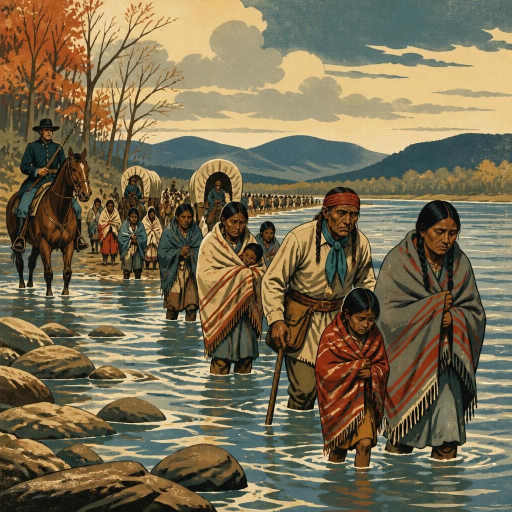 Cover art for Where the River Became the Trail of Tears