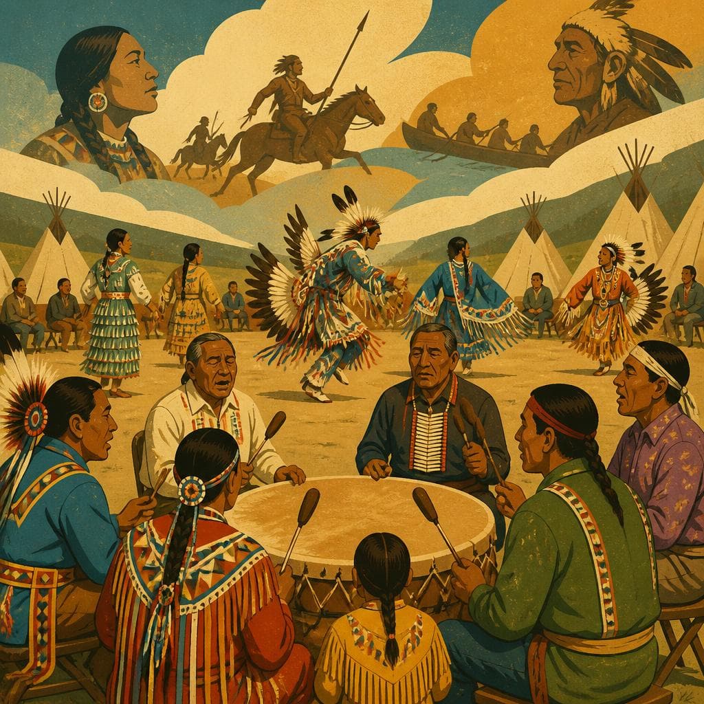 Cover art for Where the Drum Teaches
