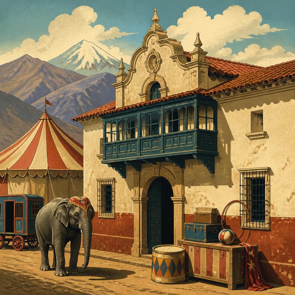 Cover art for Where the Circus Came to Rest