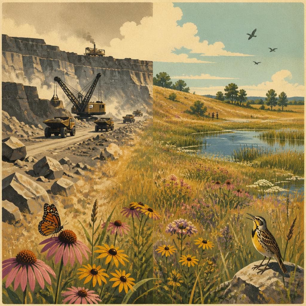 Cover art for Where a Quarry Became a Prairie