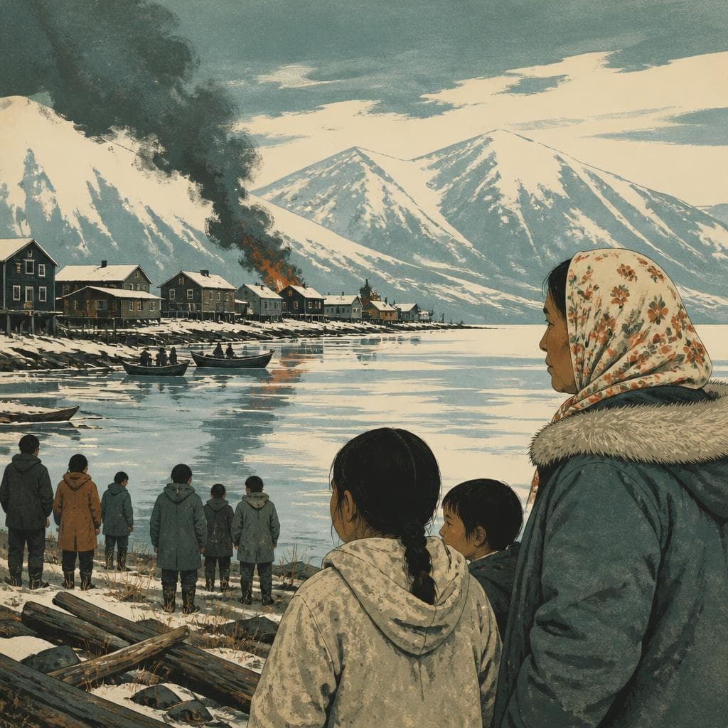 Cover art for When the River Village Went Still