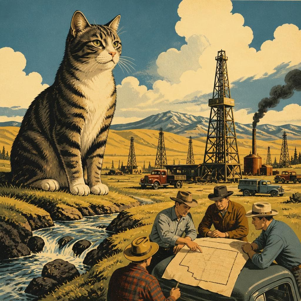 Cover art for How Cat Creek Named a County