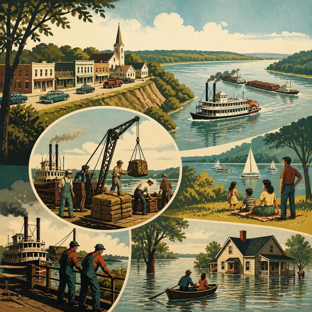 Cover art for Bellevue and the River That Wouldn’t Sit Still