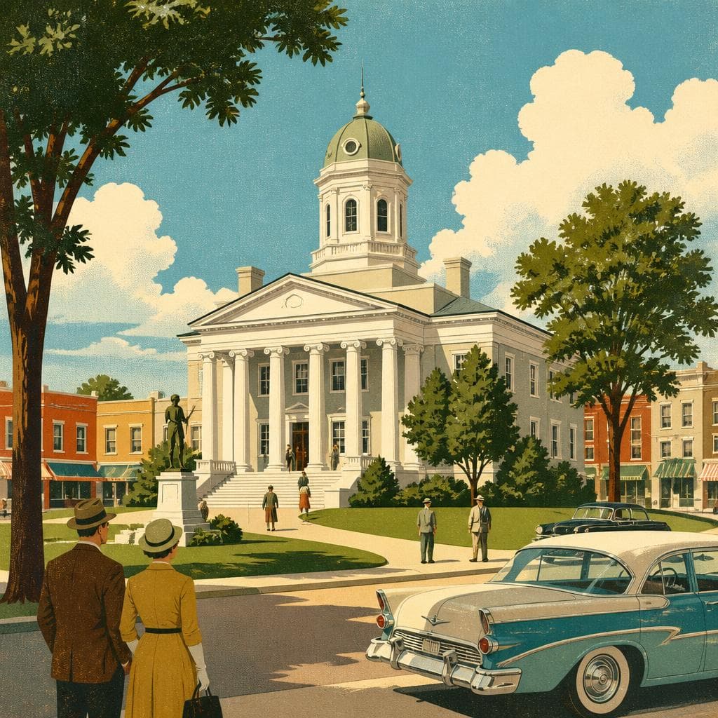 Cover art for The Courthouse at the Center of Warrenton