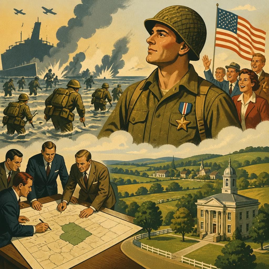 Cover art for A War Hero Becomes a Kentucky County